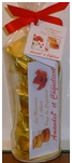 5 macarons saveurs coquelicot